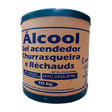 ÁLCOOL GEL ACENDEDOR LUAR 10KG