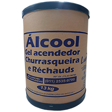 ÁLCOOL GEL ACENDEDOR LUAR 13KG